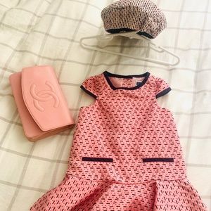Janie & Jack baby girl Beret hat & dress  🎀
